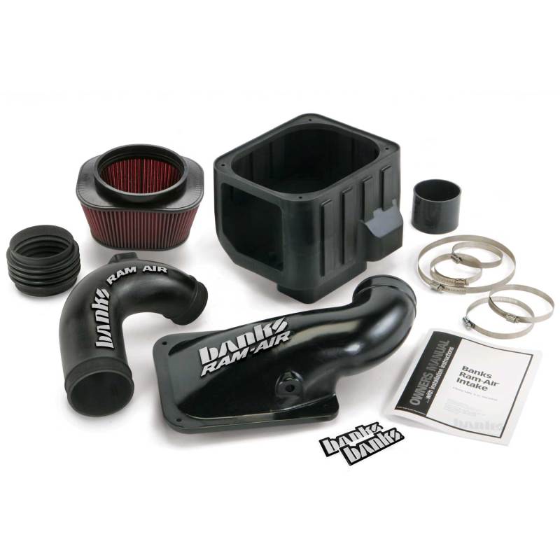 GMC 3500 Performance Air Intake - Banks Power - Ram-Air, Oiled Filter, Cold Air - `04-`05